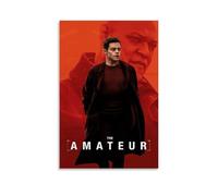 The Amateur Thriller Action Revenge Movie Poster Wall Art Canvas Aesthetic Cover Poster Vintage Music And Movies Decorative Painting for Living Room Bed Room 20x30inch(50x75cm) Unframe-style