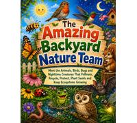 The Amazing Backyard Nature Team: Meet the Animals, Birds, Bugs and Nighttime Creatures That Pollinate, Recycle, Protect, Plant Seeds and Keep Ecosystems Growing