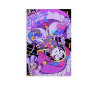 The Amazing Digital Circus Modern Ultra Clear Wall Decor Prints Decorative Posters Exquisite Art Decoration Suitable for Office Living Room And RoomUnframe-style12x18inch(30x45cm)