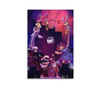 The Amazing Digital Circus Poster Room Decor Aesthetic Poster Artistic Poster for Bedroom Living Room Walls 20x30inch(50x75cm) Unframe-Style