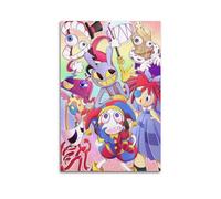 The Amazing Digital Circus Poster Room Decor Aesthetic Poster Artistic Poster for Bedroom Living Room Walls 12x18inch(30x45cm) Unframe-Style