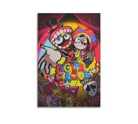 The Amazing Digital Circus Poster Room Decor Aesthetic Poster Artistic Poster for Bedroom Living Room Walls 12x18inch(30x45cm) Unframe-Style