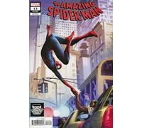 The Amazing Spider-Man #13 with Rated Comics Acrylic Backer Local Comic Shop Day Francesco Mobili Variant Cover with Rated Comics Acrylic Backer