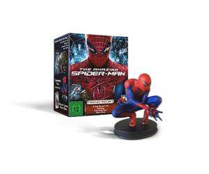 THE AMAZING SPIDER-MAN 3D STEELBOOK LIMITED EDITION FIGURINE BLU-RAY BRAND NEW