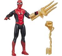The Amazing Spider-Man Marvel Spiderman Mystery Web Gear Black And Red Suit Spider-Man 6In Action Figure