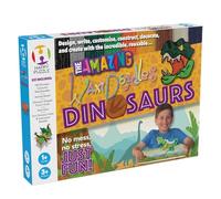 The Amazing WaxiDoodles - Reusable Modelling Sticks for Kids | Creative 3D Building & Activity Kit | Educational Craft Toy for Ages 3+ (Dinosaurs)