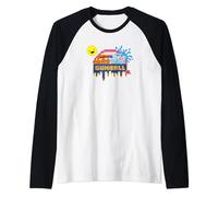 The Amazing World of Gumball Sunshine Raglan Baseball Tee