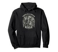 The Amazon Warrior Woman of certain rage Feminist Resist Pullover Hoodie