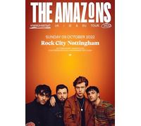 The Amazons Nottingham 2022 A3 Print Poster Wall Art Home Decor Album Gift Present Photo Living Room Dining Room Bedroom Unframed Concert Tour Gig Live Show Music Arena