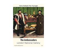 The Ambassadors by Holbein Poster - 60x90 cm