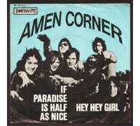 The Amen Corner - The Amen Corner: If Paradise Is Half As Nice / Hey Hey Girl - Immediate - 7'' - GER