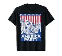 The America Party Pro American Freedom Pro Logic Pro Country T-Shirt