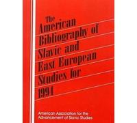 The American Bibliography of Slavic and East European Studies : 1994