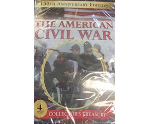 The American Civil War 150th Anniversary Edition 4 DVD Set Collector's Treasury