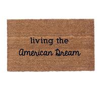 The American Dream Floor Mats Decorative Doormat Dust Grabbing Entrance Rug For Patios Patio Kitchen 40 X 60Cm