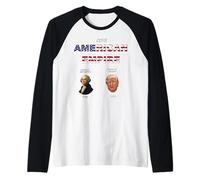 The American Empire How it Started How it Ends Raglan Baseball Tee