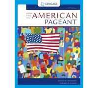 The American Pageant: To 1877 / Since 1865 (Mindtap Course List)