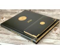 THE AMEX AMERICAN EXPRESS 2026 BLACK LEATHER EXECUTIVE APPOINTMENT BOOK & POCKET PLANNER SET