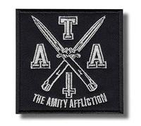 The Amity Affliction Patch Badge Embroidered Iron on Applique