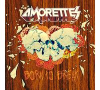 The Amorettes - Born To Break (2Lp Blue Vinyl with black swirls + Cd) [VINYL]