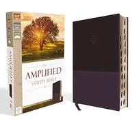 The Amplified Study Bible, Leathersoft, Purple, Thumb Indexed: Amplified Study Bible, Purple, Imitation Leather, Ribbon Marker