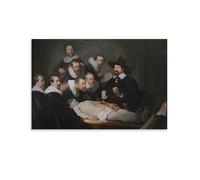 The Anatomy Lessons of Dr. Nicholas Doyle Rembrandt Poster Canvas Wall Art Prints Poster Photo Picture Painting Posters Room Decor 16x24inch(40x60cm)