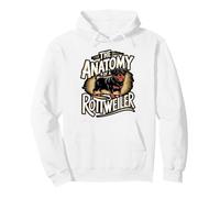The Anatomy Of A Rottweiler for any Rottweiler lover Pullover Hoodie