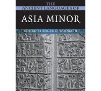 The Ancient Languages of Asia Minor – Cambridge University Press