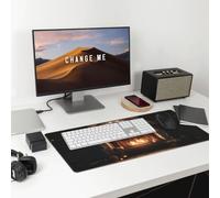 The Ancient Magic Furnace Large Gaming Office Mouse Pad-Durable,Non-Slip,Eco-Friendly Desk Mat for Enhanced Comfort and Stability.
