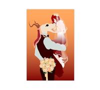 The Ancient Magus' Bride Anime 17 Canvas Poster Wall Art Decor Print Picture Paintings for Living Room Bedroom Decoration 16x24inch(40x60cm)