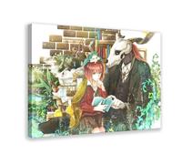 The Ancient Magus' Bride Anime 3 Canvas Poster Wall Art Decor Print Picture Paintings for Living Room Bedroom Decoration 24x36inch(60x90cm)