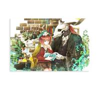 The Ancient Magus' Bride Anime 3 Canvas Poster Wall Art Decor Print Picture Paintings for Living Room Bedroom Decoration 20x30inch(50x75cm)