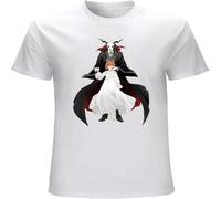The Ancient Magus Bride Mens T Shirt Printed Graphic Top White XXL