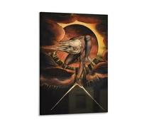 The Ancient of Days by William Blake Poster Posters Art Print Wall Photo Paint Poster Hanging Picture Family Decor 16x24inch(40x60cm)