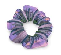 The Ancient Stone Circle of Callanish Islands Fashion Scrunchies for Women Satin Hair Elastics & Ties Cute Ponytail Holders