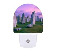 The Ancient Stone Circle of Callanish Islands Funny LED Night Lights Plug Into Wall Smart Lighting for Hallways Kitchen Bedroom
