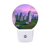 The Ancient Stone Circle of Callanish Islands Funny LED Night Lights Plug Into Wall Smart Lighting for Hallways Kitchen Bedroom