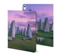 The Ancient Stone Circle of Callanish Islands Funny Tablet Case Compatible with IPAD Pro 2020 （11in）/2020 （10.2in）/2020 AIR 4 （10.9in）/Pro 2021 （11in）/Air4/Air5 （10.9in） Personality Protective Cover W