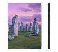 The Ancient Stone Circle of Callanish Islands Funny Tablet Case Compatible with IPAD Pro 2020 （11in）/2020 （10.2in）/2020 AIR 4 （10.9in）/Pro 2021 （11in）/Air4/Air5 （10.9in） Personality Protective Cover W
