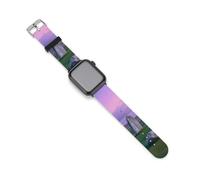 The Ancient Stone Circle of Callanish Islands Silicone Smartwatch Replacement Bands Compatible with IWatch Wristbands Strap 38mm/40mm