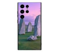 The Ancient Stone Circle of Callanish Islands TPU Cell Phone Case Compatible with Galaxy S23/S23 Plus/S23 Ultra Soft Protective Shell