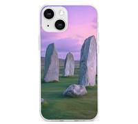 The Ancient Stone Circle of Callanish Islands TPU Cell Phone Case Compatible with iPhone 13 Mini/13/13 Pro/13 Pro Max Soft Protective Shell