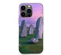 The Ancient Stone Circle of Callanish Islands TPU Cell Phone Case Compatible with iPhone 13 Mini/13/13 Pro/13 Pro Max Soft Protective Shell