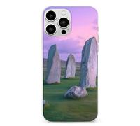 The Ancient Stone Circle of Callanish Islands TPU Cell Phone Case Compatible with iPhone 13 Mini/13/13 Pro/13 Pro Max Soft Protective Shell