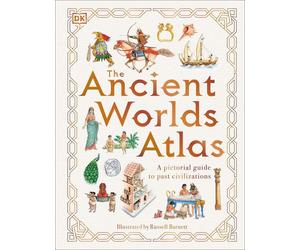 The Ancient Worlds Atlas by DK (English) Hardcover Book
