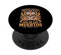 The Ancients Live On - Aztec Spirit Dia de los Muertos PopSockets Adhesive PopGrip