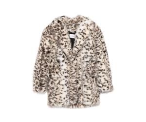 THE ANDAMANE animal-print coat - White 40-42