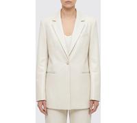 THE ANDAMANE Single-breasted Cotton Blend Blazer - Size: 40 - female