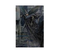 The Angel of Death by Richard Tennant Cooper Art Print Canvas Poster Bedroom Decor Landscape Office Room Decor Gift 08x12inch(20x30cm)