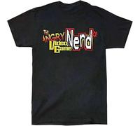 The Angry Video Game Nerd T Shirt Graphic Unisex Tee Black S
